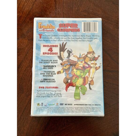 Franklin and Friends - Super Cluepers New Sealed - Picture 2 of 2